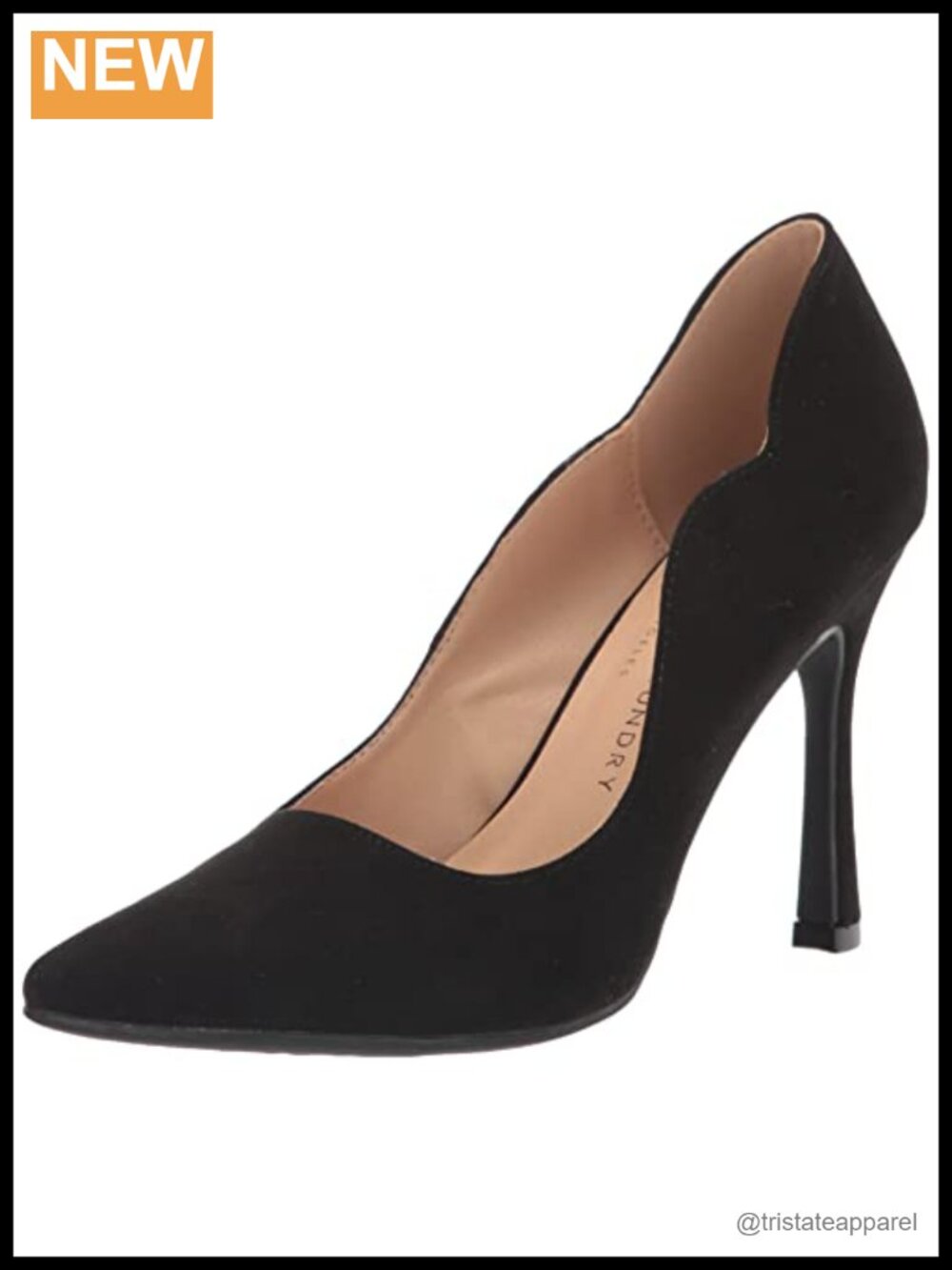 Chinese Laundry Spice Micro Suede Pointed Toe Stiletto Heel Pump